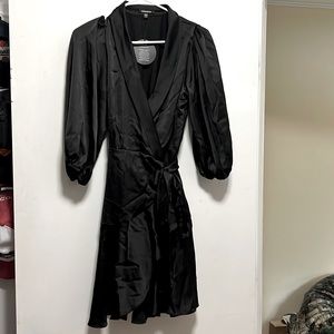 Mittoshop black satin dress